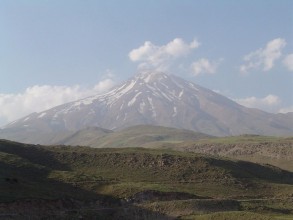 Damavand höchster Berg im Iran 5604 m