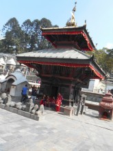 Pashupatinath Tempel und Leichenverbrennung (Hinduismus)