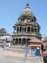Patan Durbar Square. Jetzt Vorort von Kathmandu