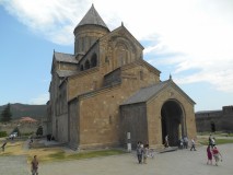 älteste Kirche in Georgien. Alte Königsstadt. Unesco Kulturort